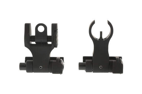 Troy AR15 offset sights are made from aluminum